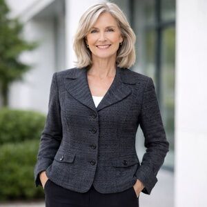 Nine West Suit Jacket Blazer